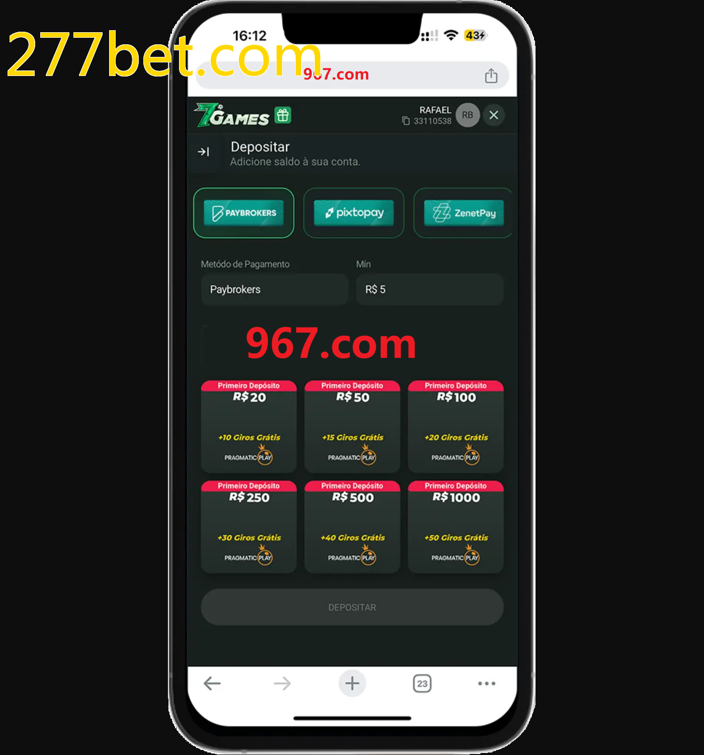 Baixe o aplicativo 277bet.com para jogar a qualquer momento