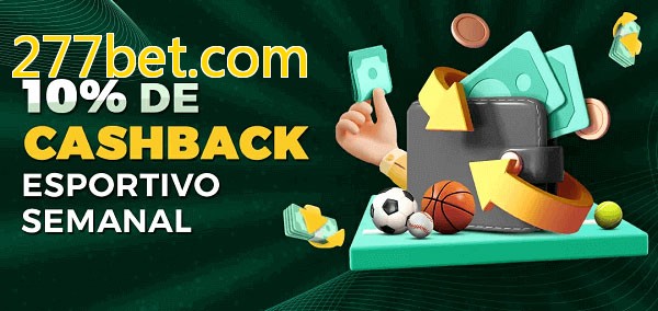 10% de bônus de cashback na 277bet.com